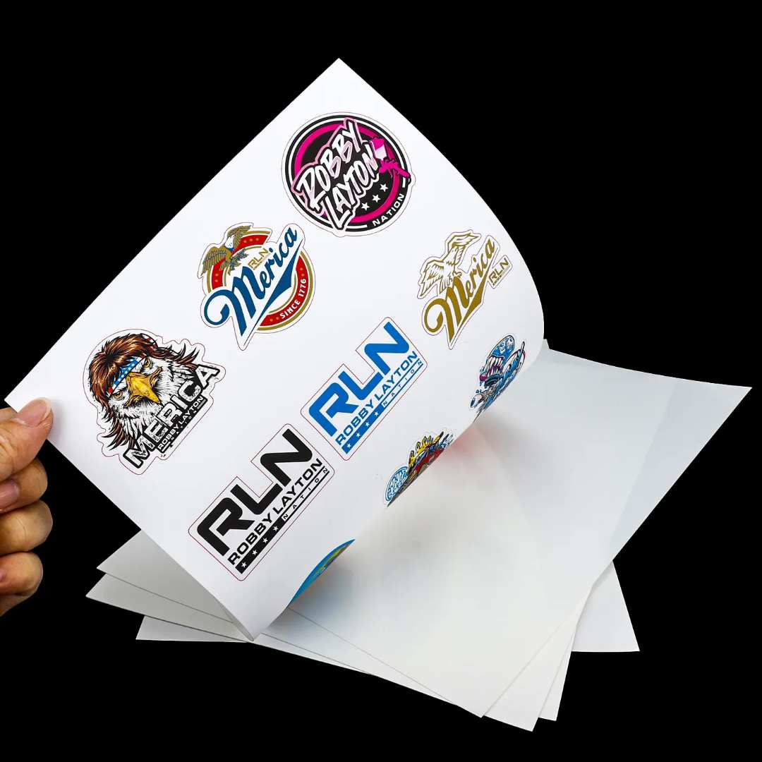 Vinil Inkjet Imprimible 50 hojas A4 blanco matte