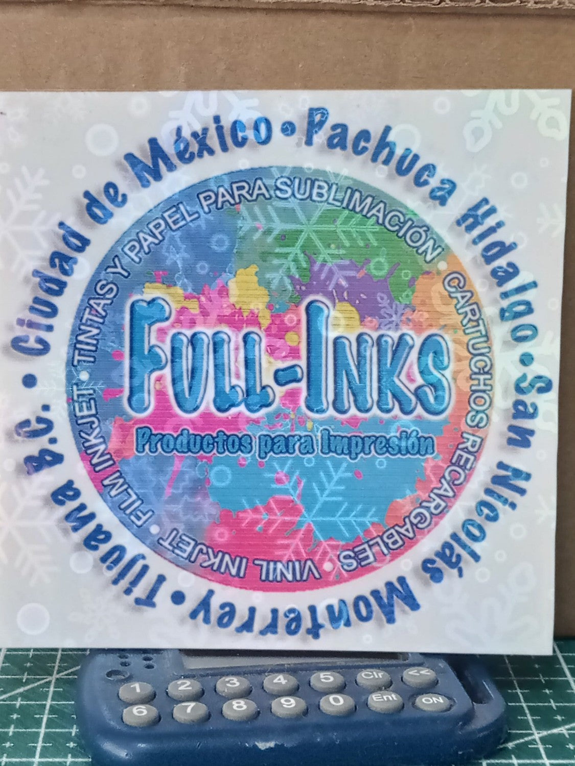 Hojas de Laminado en Frío Autoadhesivo Holográfico 3D – Transparente 15 Hojas A4