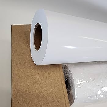 Papel fotográfico blanco glossy 24 pulgadas x 30mt 135gr