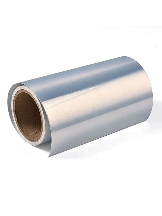 Vinil Inkjet Imprimible Metalico Plata Glossy 21cm x 10mts