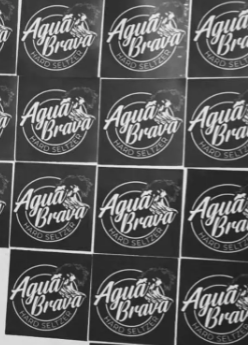Vinil Inkjet SemiTransparente 21cm x 10mts contra agua