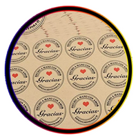 Papel Kraft Adhesivo Imprimible 21cm x 10mts